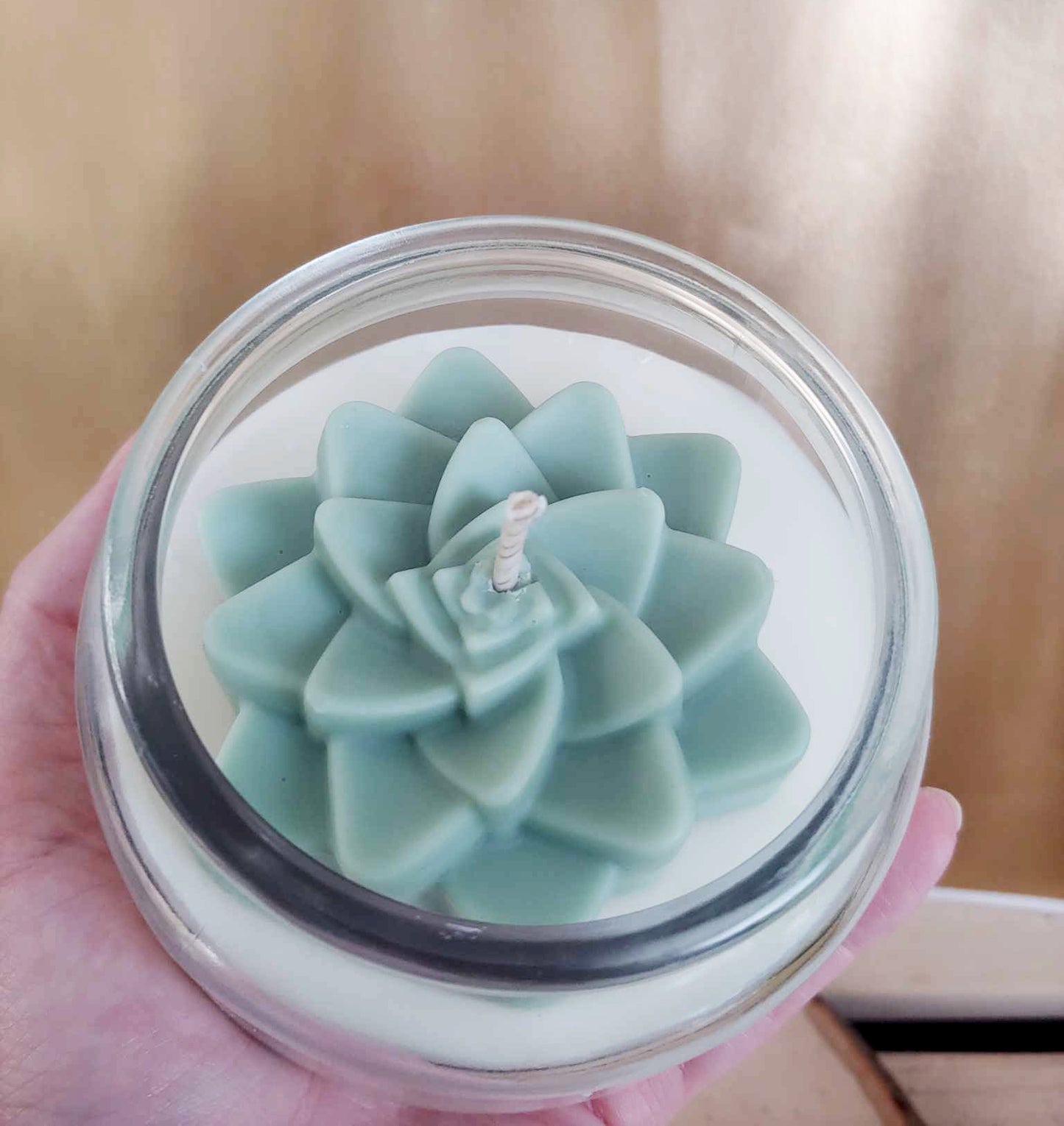 Lush Succulent Oasis Candle