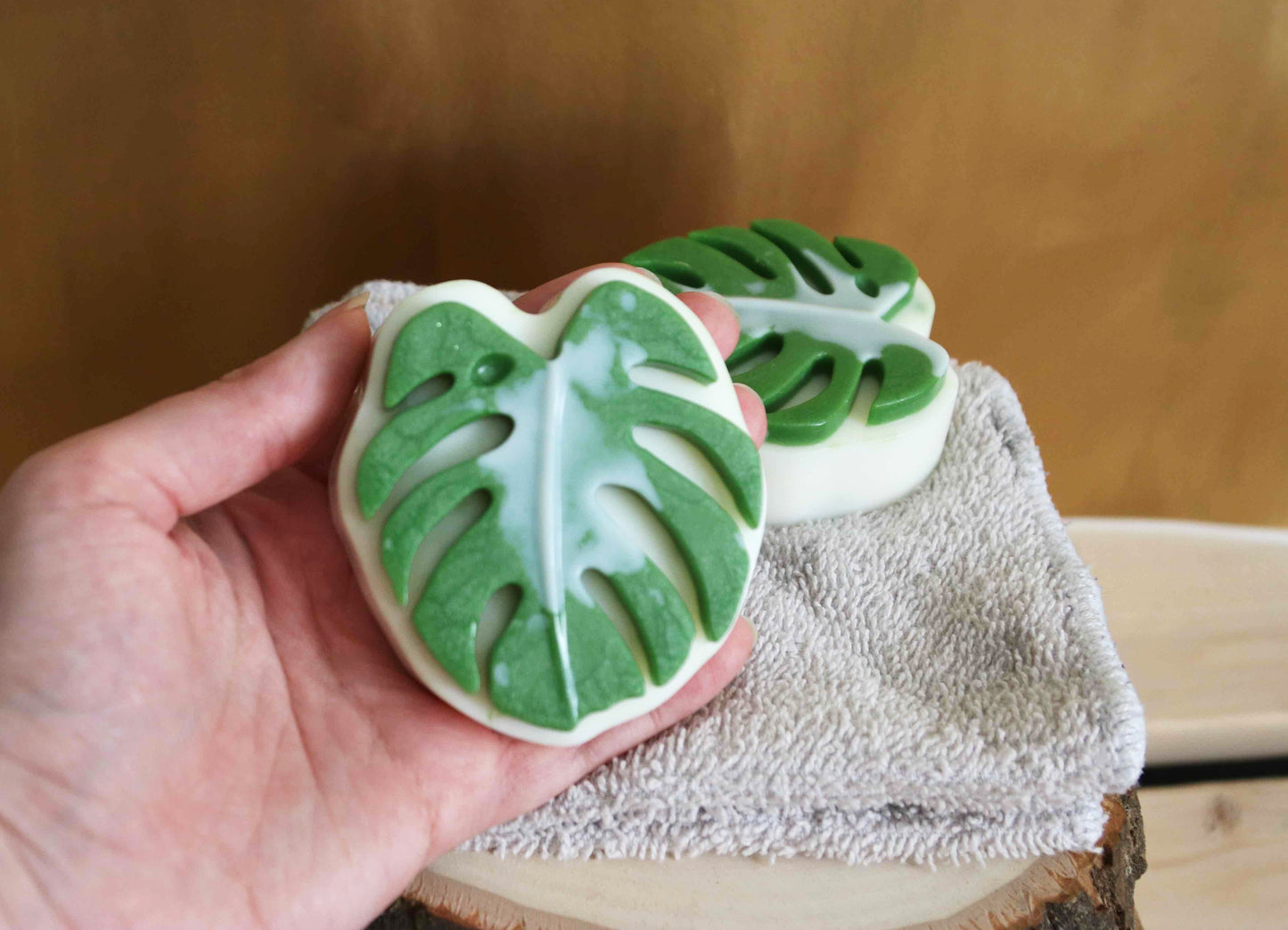 Monstera Albo Soap